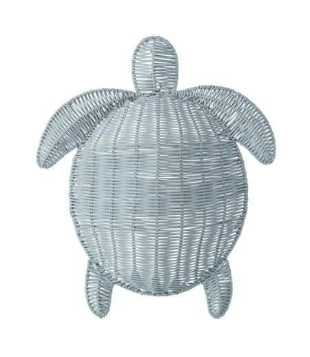 Déco Murale Tortue Porfirio 40cm Bleu Clair