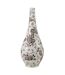 Vase Poire en Porcelaine Zen 43cm Noir & Blanc-1