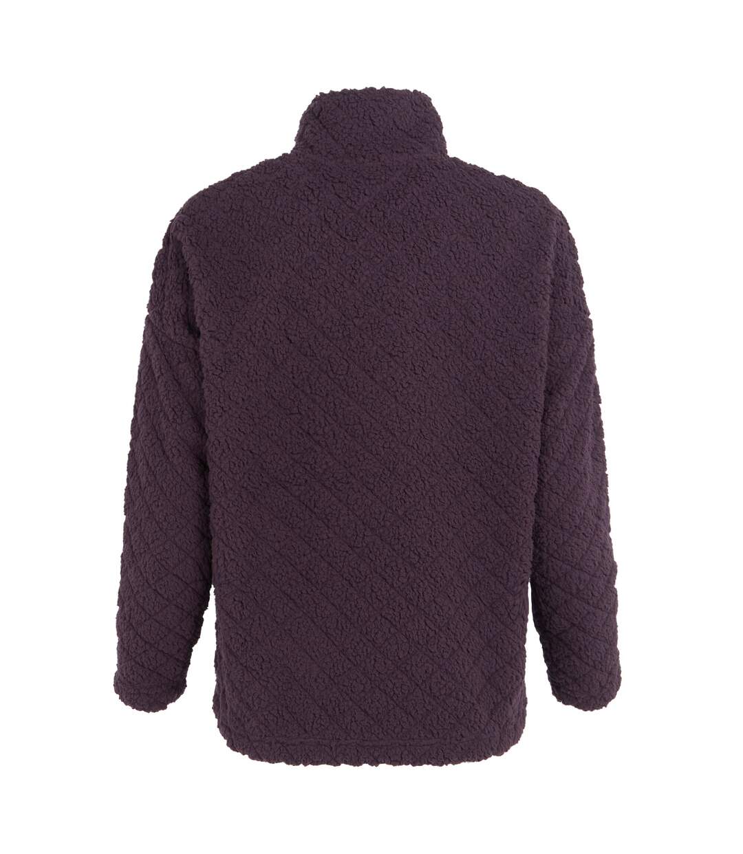 Womens/ladies apphia full zip fleece jacket deep plum Regatta-2
