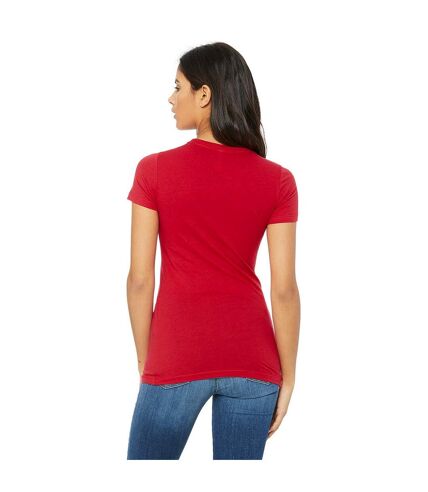 Bella + Canvas Womens/Ladies The Favourite T-Shirt (Red)