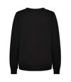 Awdis Womens/Ladies Sweatshirt (Deep Black)