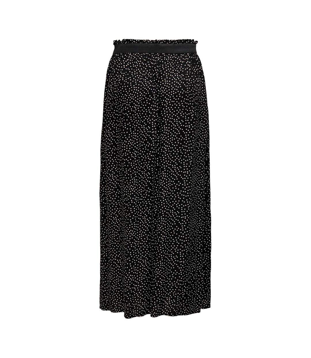 Jupe Longue Motif/style À Pois Femme Noir Only-3