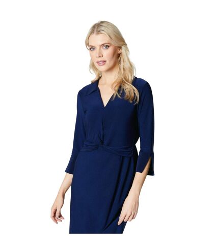 Robe chemisier femme bleu marine Principles