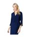 Robe chemisier femme bleu marine Principles