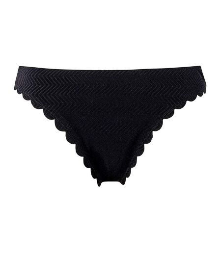 Tanga de bain noir Bohochic