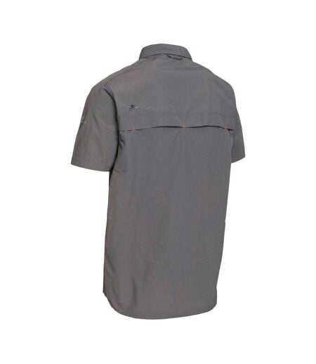 Chemise Manches Courtes Lowrel Homme Gris Trespass