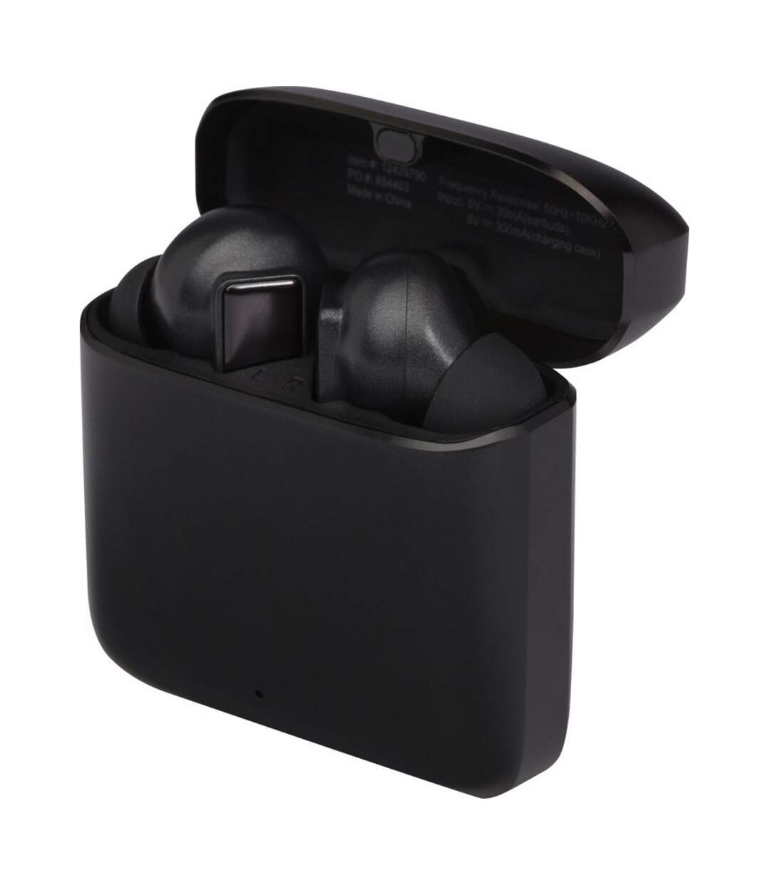 Wireless earbuds one size solid black Tekio