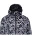 Veste Imperméable Pliable À Capuche Motif/style Camouflage Qikpac Femme Gris Camouflage Trespass-3