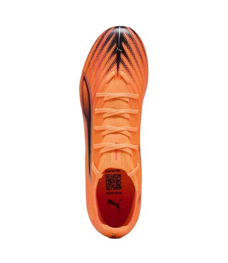 Unisex Adult Ultra 6 Match Firm Ground Football Boots Orange Black Puma