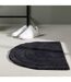 Tapis Demi-Rond Nora 50x80cm Noir-3