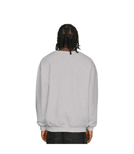 Mens Ringspun Cotton Tall Oversized Sweatshirt Ash Grey Casual Classics