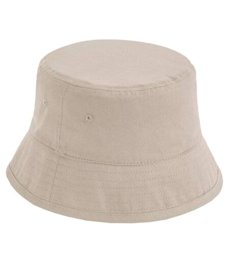 Beechfield Unisex Adult Cotton Bucket Hat (Sand)