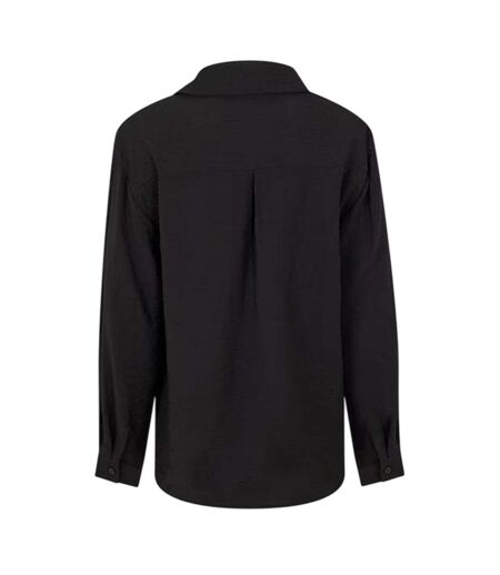 Chemise Manches Longues Femme Noir Vila