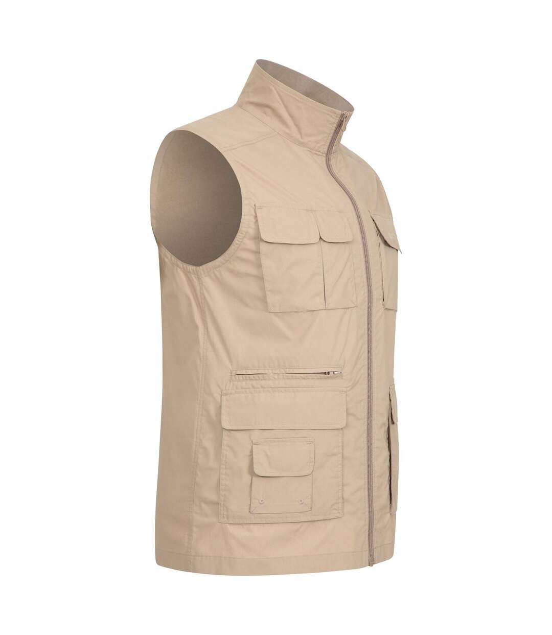 Veste sans manches trek homme beige Mountain Warehouse-4