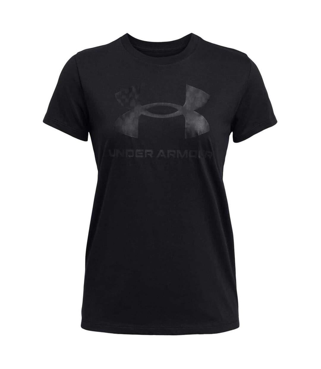 T-shirt Manches Courtes Motif/style Graphique Sportstyle Femme Noir Under Armour-2