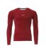 T-shirt Manches Longues Rouge Homme Puma Exo - M