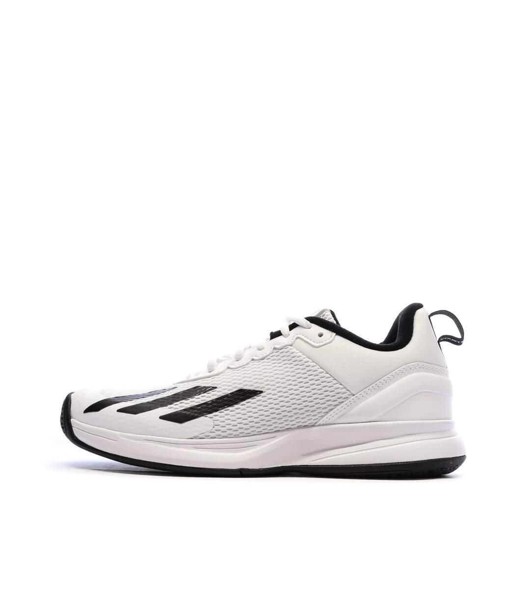 Baskets de sport blanches/noir homme adidas courtflash speed-1