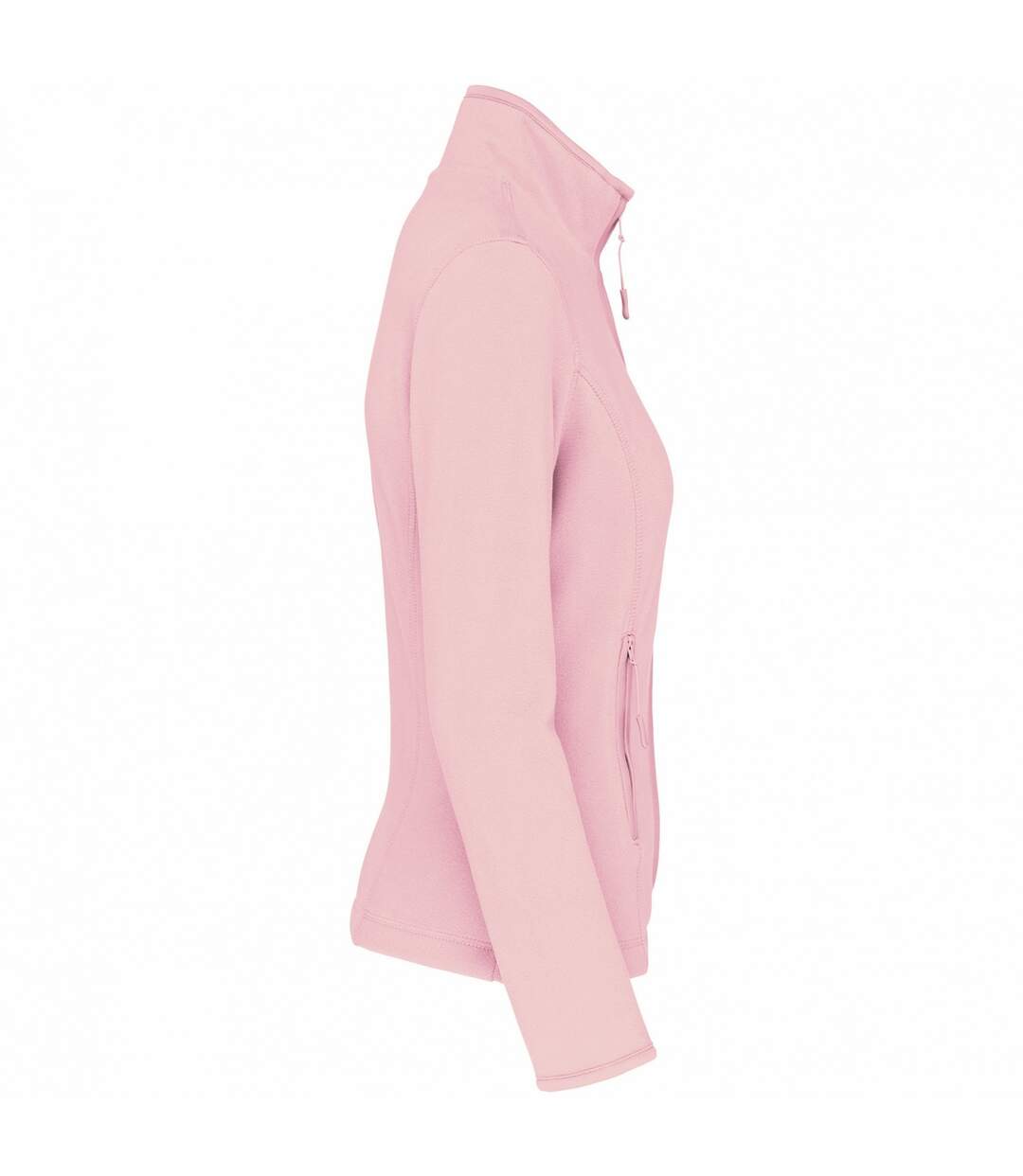 Womens/ladies maureen microfleece jacket pale pink Kariban