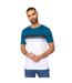 Mens Kemble T-shirt Teal Navy Bewley & Ritch-2