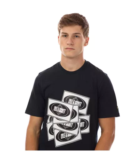 T-shirt Style Autocollant De Foot Homme Bleu Marine Lyle & Scott