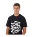 T-shirt Style Autocollant De Foot Homme Bleu Marine Lyle & Scott-4
