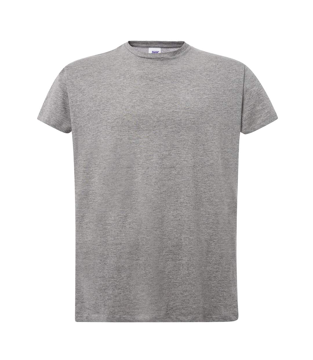 T-shirt Motif/style Uni Femme Gris Chiné JHK-1