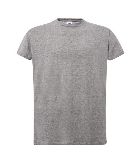 T-shirt Motif/style Uni Femme Gris Chiné JHK