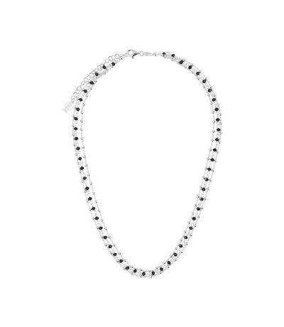 Collier multi chaînes noir clio blue noemie - taille unique