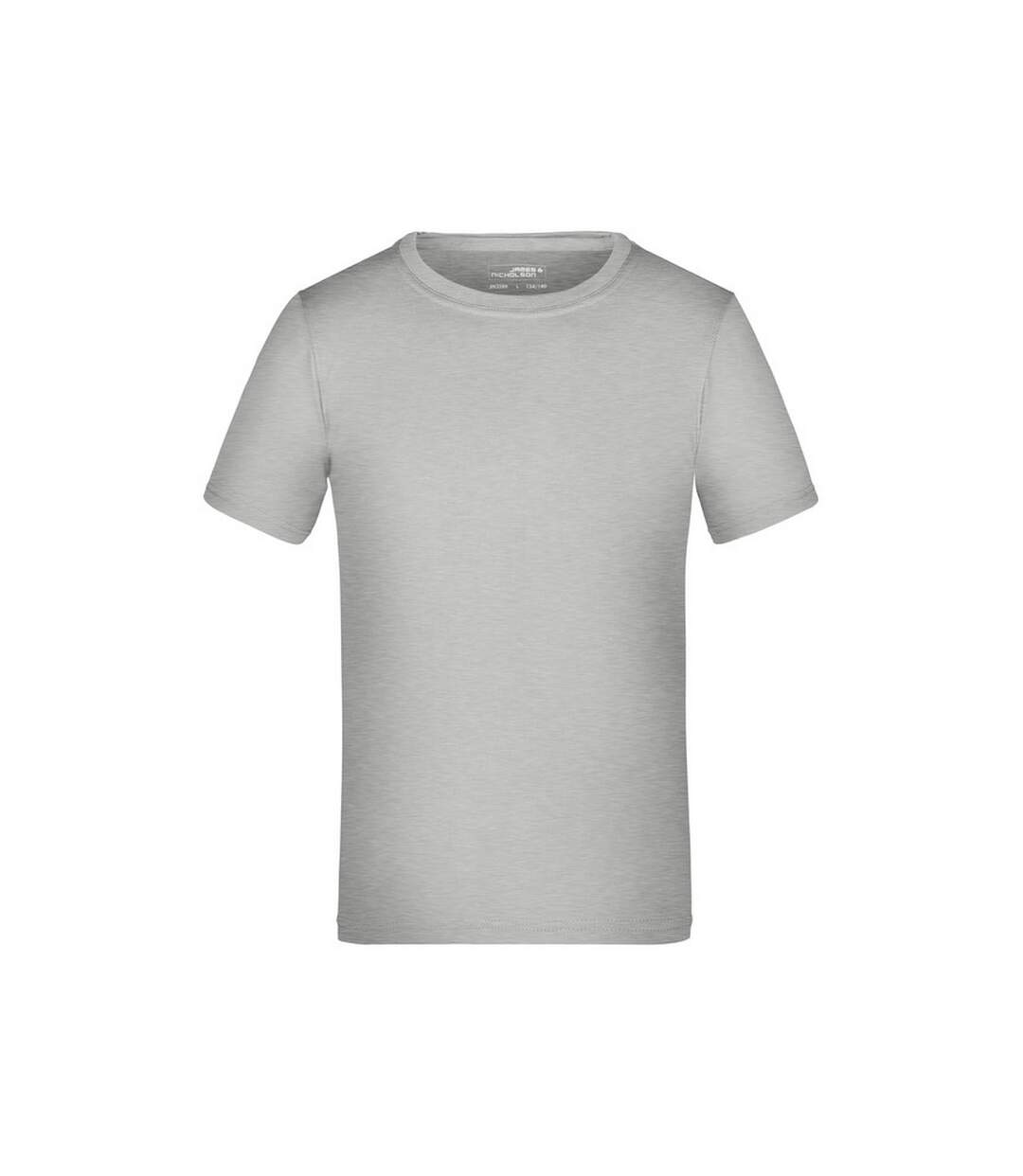 Childrens/kids Active T-shirt Light Melange James And Nicholson-1