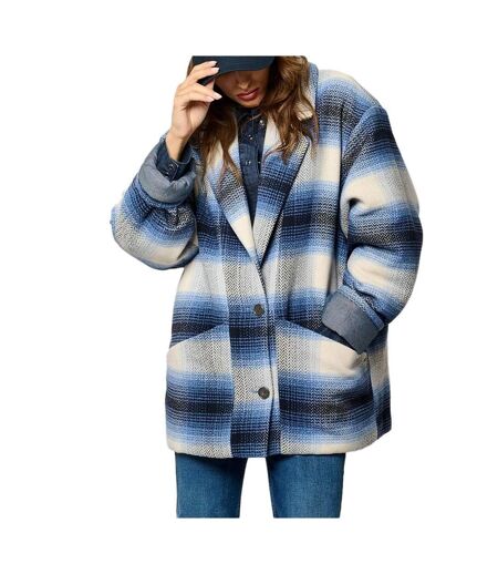 Manteau bleu femme kaporal santo