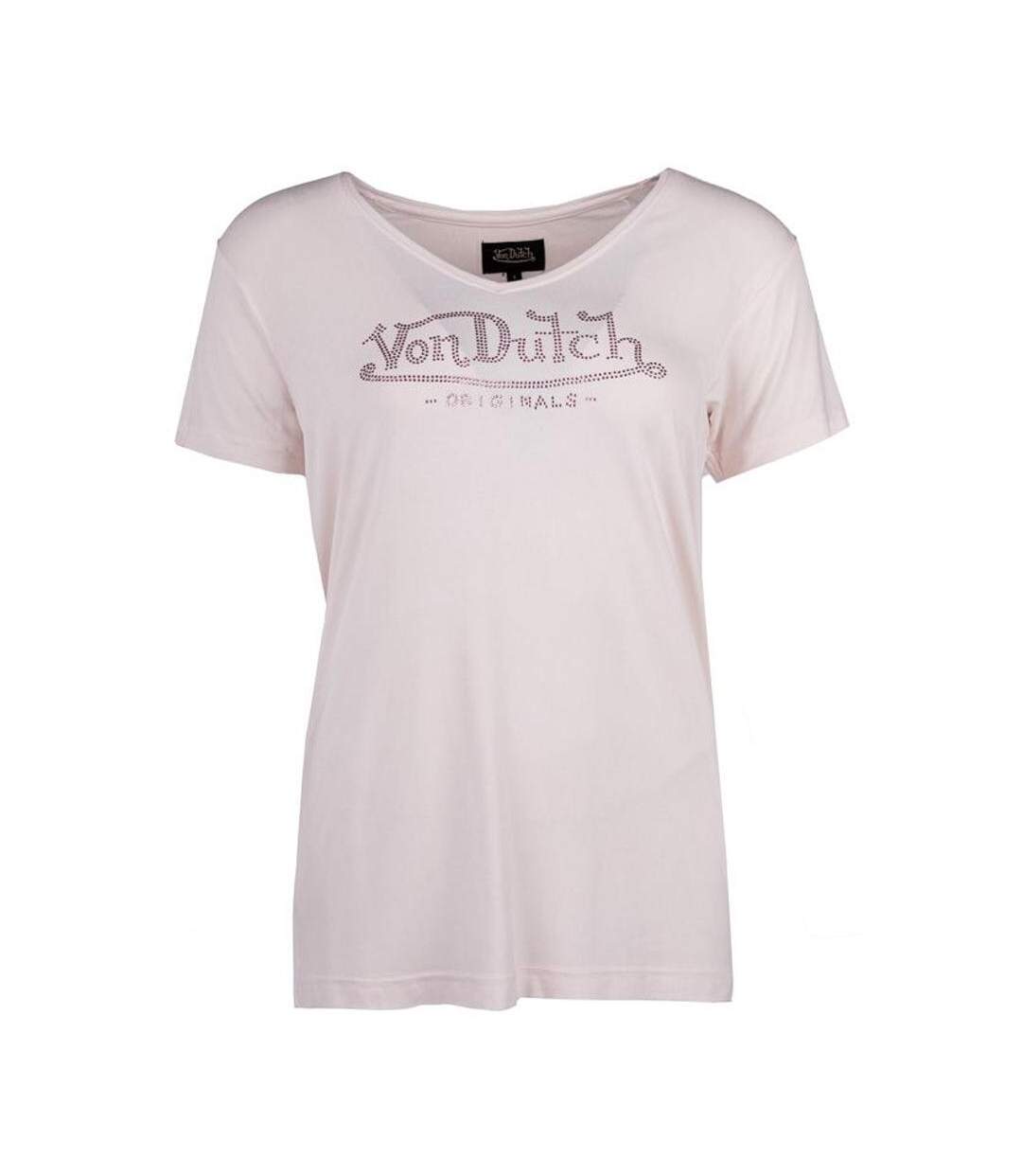 T-shirt Violet Femme Von Dutch ROAN - L-1