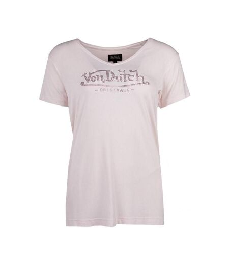 T-shirt Violet Femme Von Dutch ROAN - L