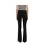 Womens/ladies Li140 Denim Flared Jeans Black Vero Moda-2