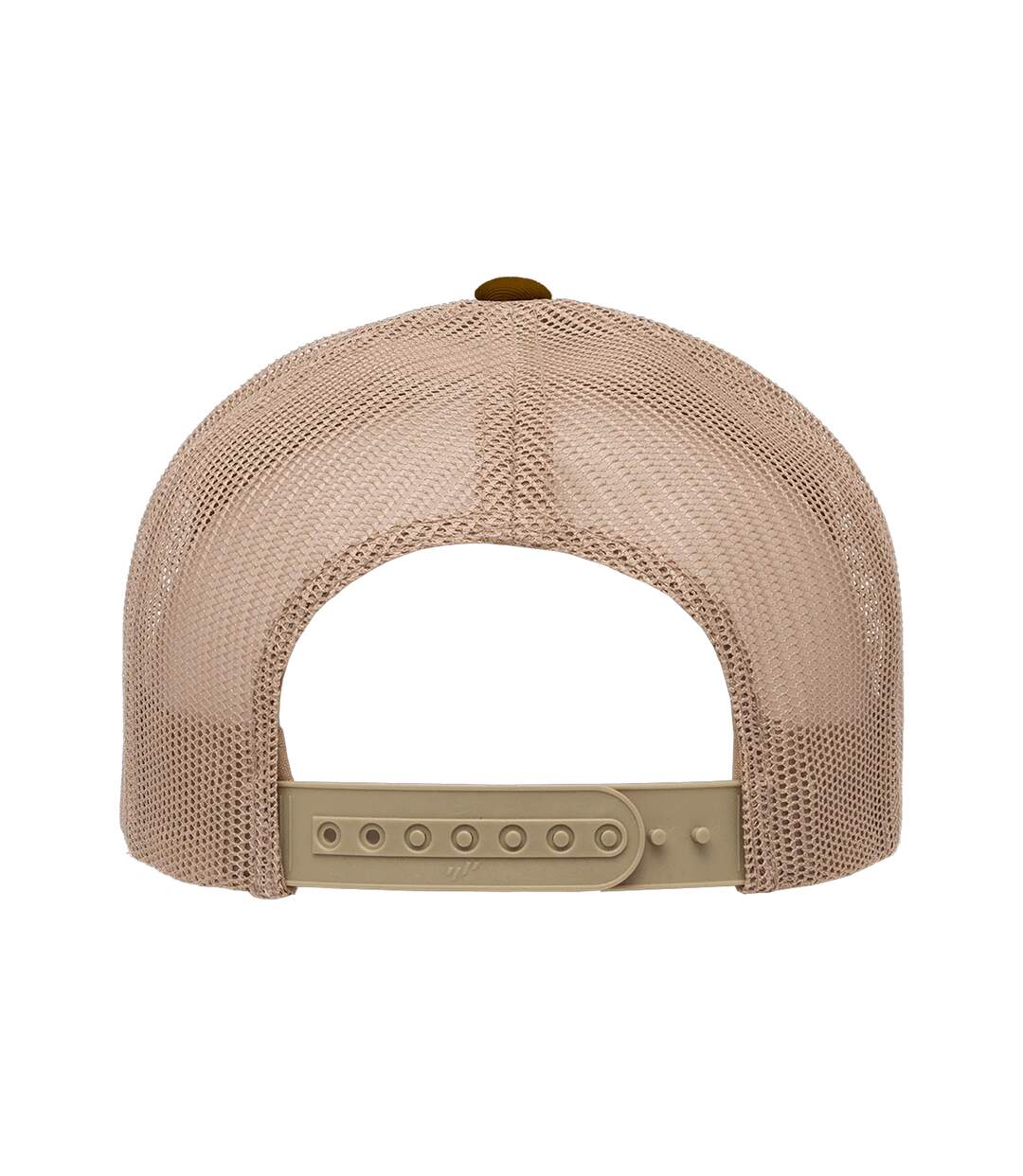 Casquette Trucker Retro Marron Kaki Flexfit-2