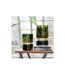 Vase Rond Design Tâche Winter 23cm Vert-2