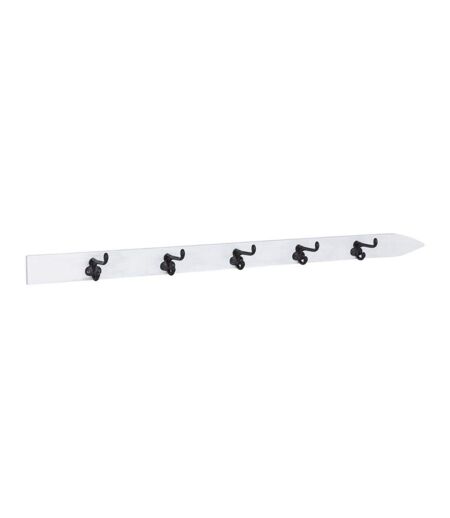 Patère Murale en Bois Ski 102cm Blanc