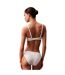 Womens/ladies Demi Unlined Bra White Calvin Klein-3