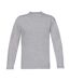 Sweat-shirt coupe ample - homme - WU610 - gris chiné