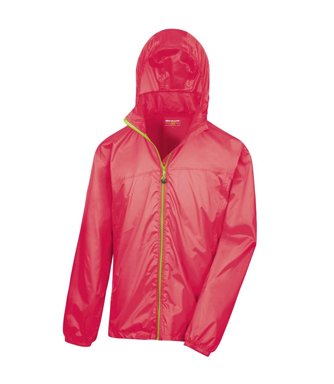 Veste stowable adulte framboise / vert clair Result Urban