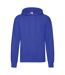 Sweat À Capuche Classic Homme Bleu Roi Fruit Of The Loom-1
