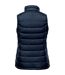 Doudoune Sans Manches Stavanger Femme Bleu Marine Gris Foncé Stormtech-2