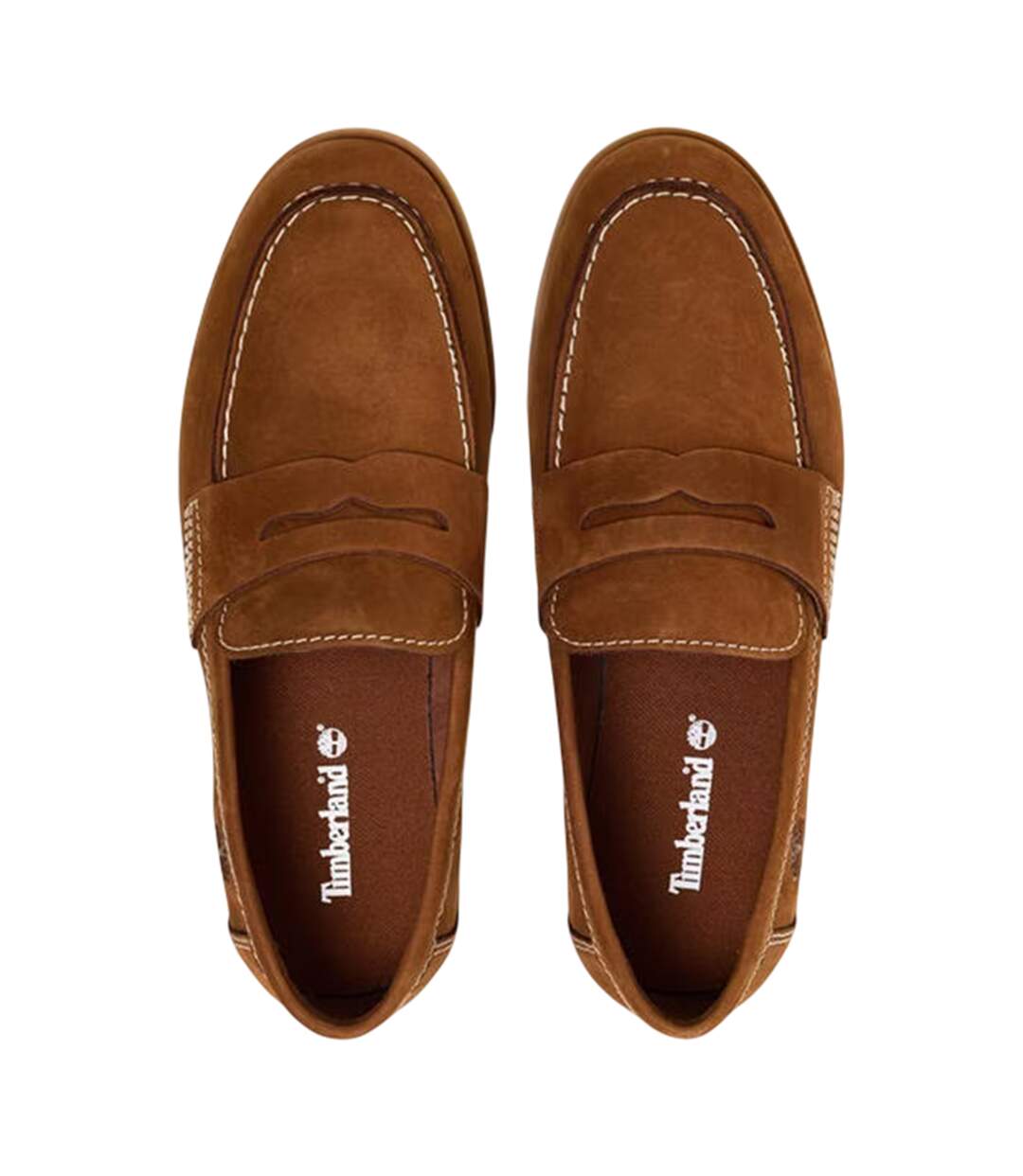 Mens Classic Moc Toe Penny Loafers Saddle Timberland-3
