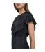 Robe Mi-longue Femme Noir Boss-4