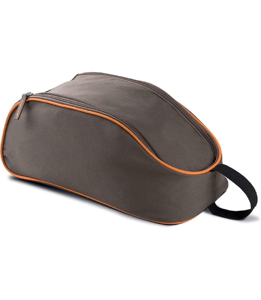 Sac range chaussures - KI0501 - marron et orange-1