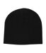 Unisex Adult Izu Beanie Solid Black Elevate-3