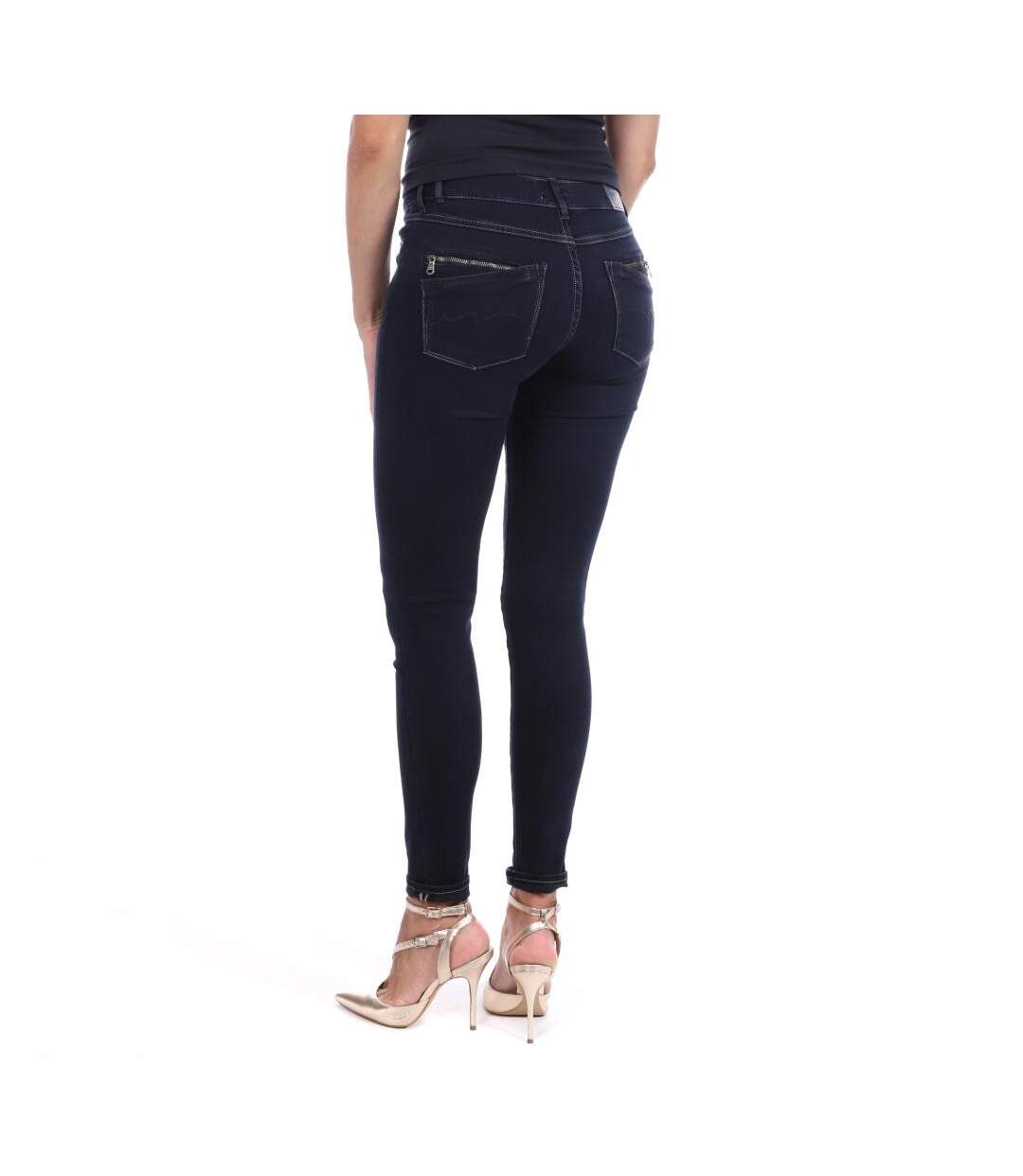 Jeans bleu skinny femme Teddy Smith Ava - 29-2