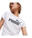 T-shirt Style Logo Essential Femme Blanc Puma-4