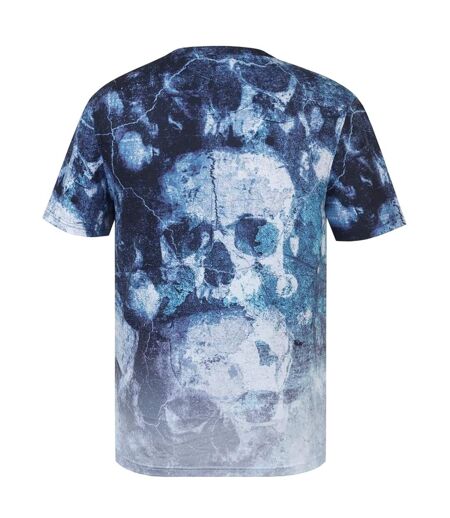 Mens Sub Skulls T-shirt Navy Firetrap