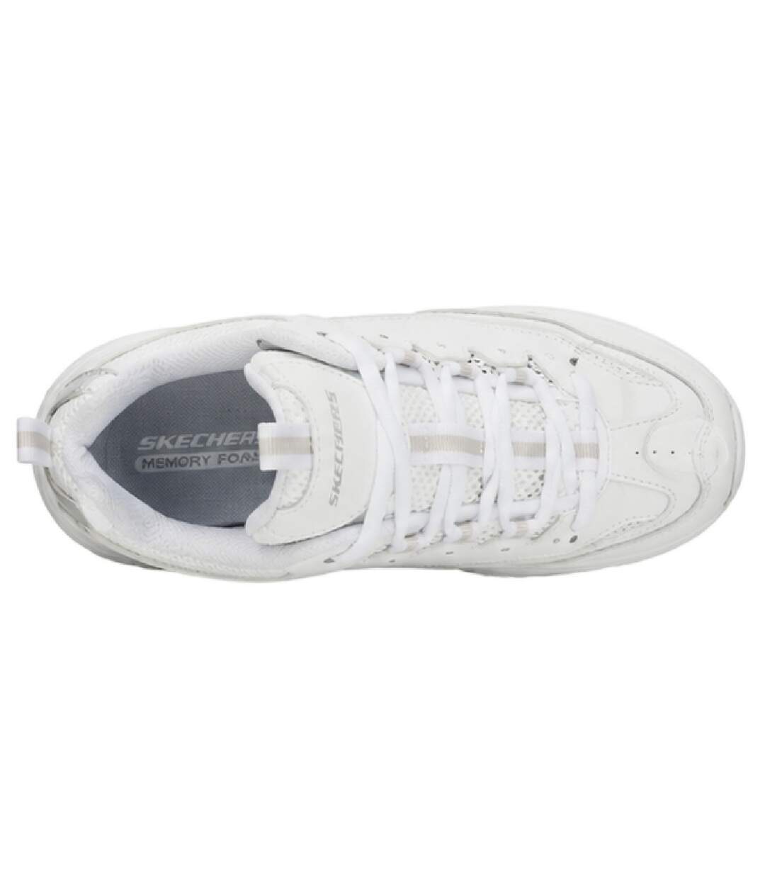 Womens/ladies I Conik Trainers White Skechers-3