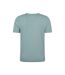Mens St Ives T-shirt Pale Green Mountain Warehouse-2
